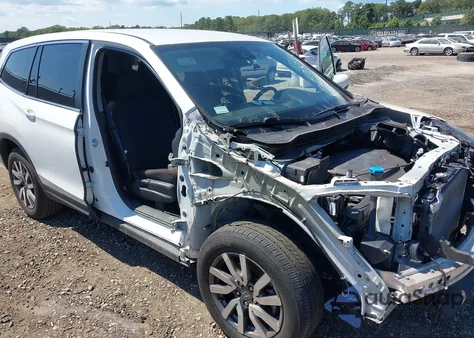 2021 Honda Pilot Awd Ex from USA, damaged, VIN 5FNYF6H34MB037482